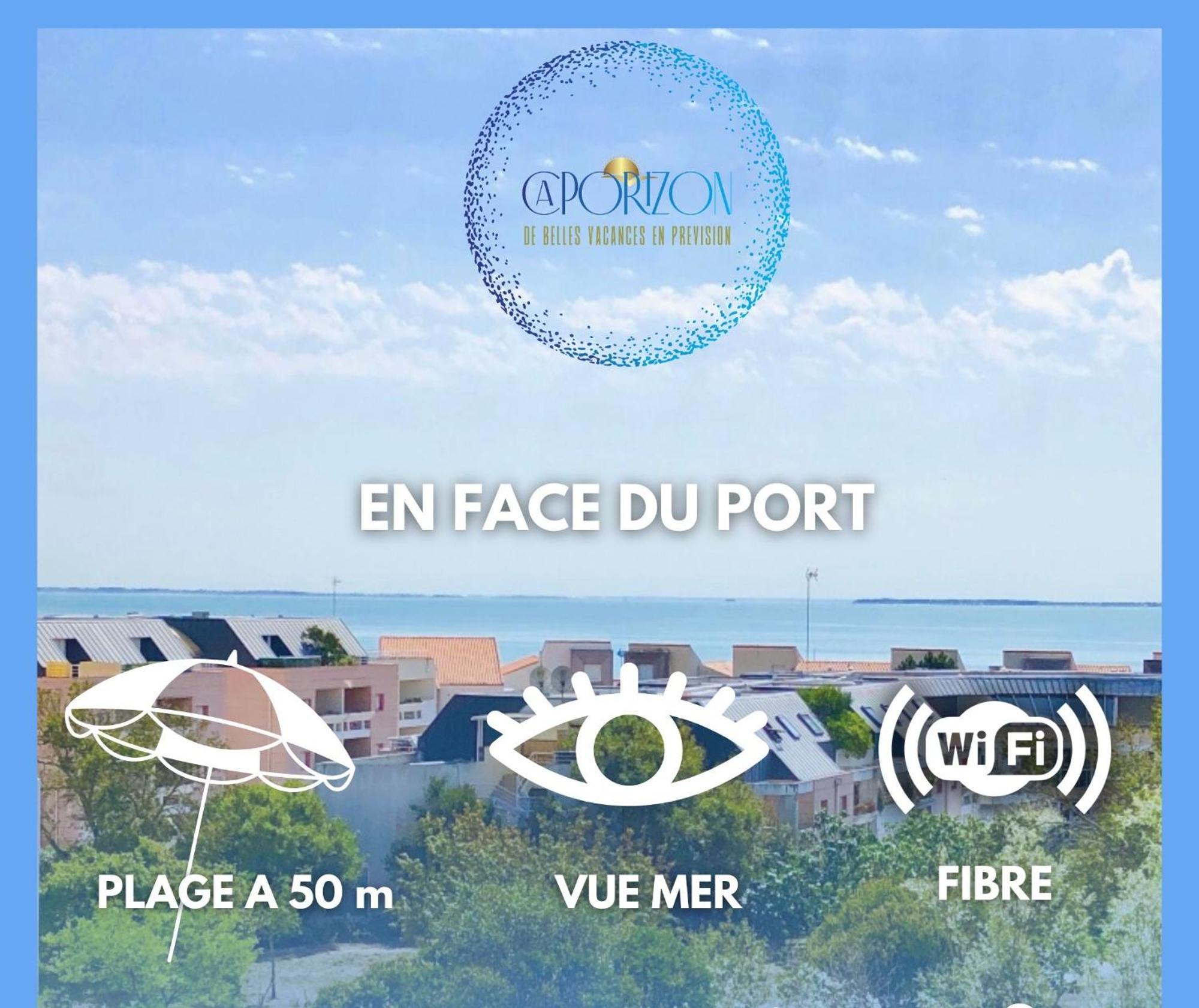 Caporizon-cap 239-vue Mer-t1 A 50m Plage * La Rochelle (Charente-Maritime)